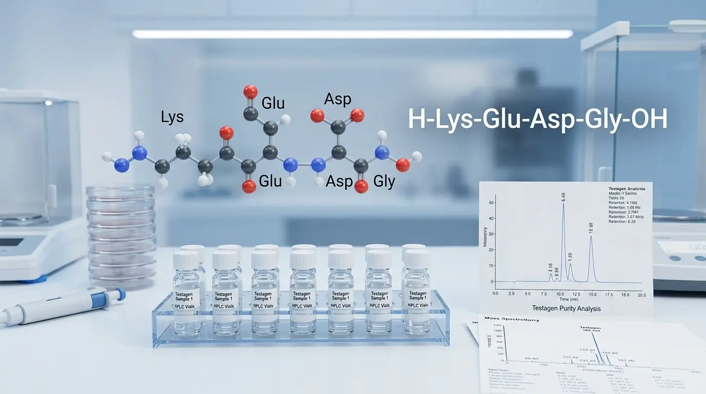 testagen structure and research overview in a laboratory setting